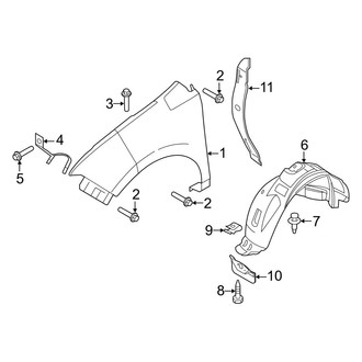 Ford OE - Fender & Components