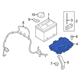 Ford OE - Battery Tray