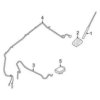 Ford OE - Electrical - Antenna (With Sync)