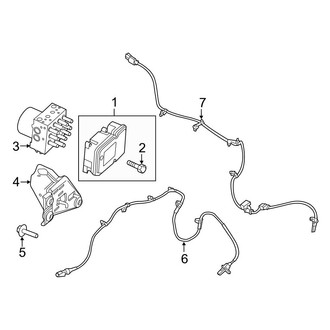 Ford OE - Electrical - ABS Components (W/O Adaptive Cruise Control)