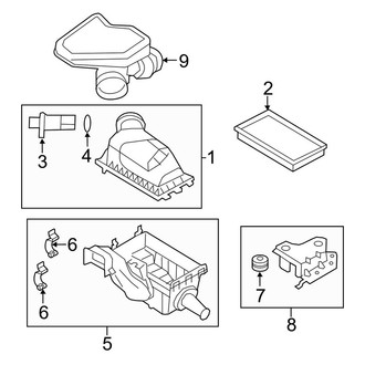 Ford OE - Engine - Air Intake (3.7L)