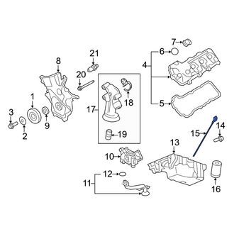 Ford OE - Engine Oil Dipstick