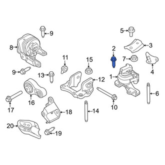Ford OE - Engine Mount Bolt