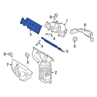Ford OE - Exhaust Manifold Gasket