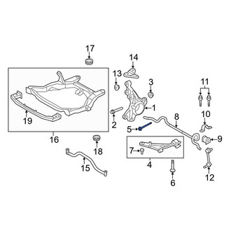 Ford OE - Suspension Control Arm Bolt