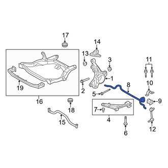 Ford OE - Front Suspension Stabilizer Bar