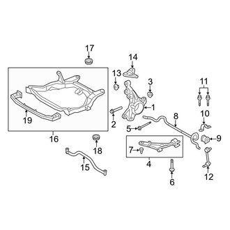 Ford OE - Front Suspension - Suspension Components