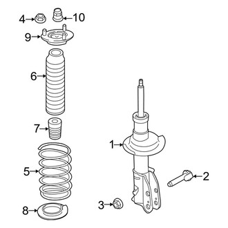 Ford OE - Front Suspension - Struts & Components