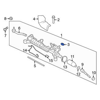 Ford OE - Rack and Pinion Seal