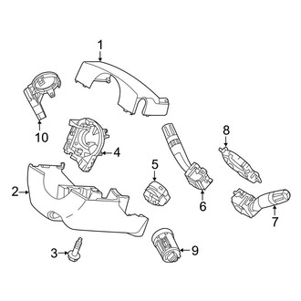 Ford OE - Steering Column - Shroud, Switches & Levers