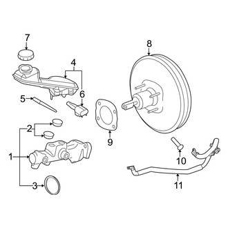 Ford OE - Cowl - Components on Dash Panel