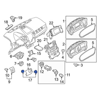 Ford OE - Left Inner Instrument Panel Bezel