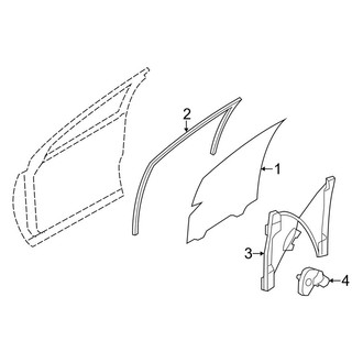 Ford OE - Front Door - Glass & Hardware