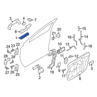 Ford OE - Front Left Keyless Entry Keypad
