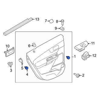 Ford OE - Upper Console Clip