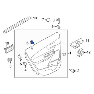 Ford OE - Door Interior Trim Panel Grommet