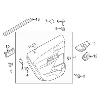 Ford OE - Rear Door - Interior Trim