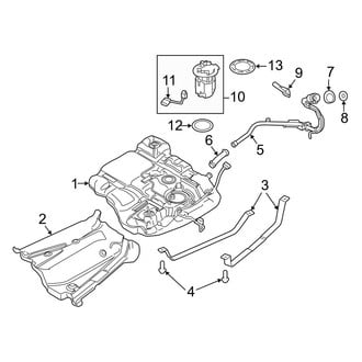 Ford OE - Fuel System Components (FWD)