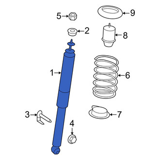 Ford OE - Rear Suspension Shock Absorber