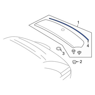Ford OE - Spoiler Seal