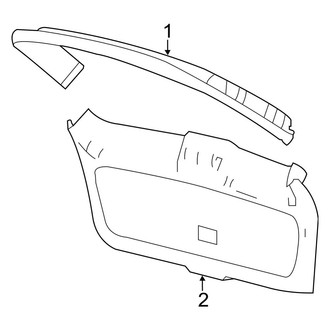Ford OE - Lift Gate - Interior Trim