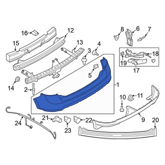 Ford OE - Rear Bumper Cover