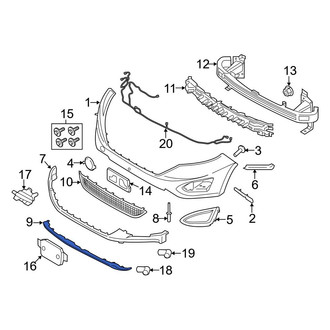 Ford OE - Front Valance Panel