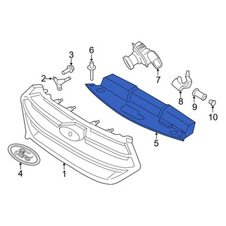 Ford OE - Front Radiator Support Access Cover