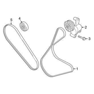 Ford OE - Cooling - Belts & Pulleys (2.0L)