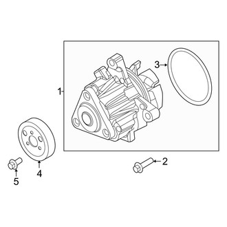 Ford OE - Cooling - Water Pump (2.0L)
