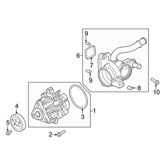 Ford OE - Cooling - Water Pump