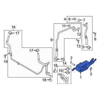 Ford OE - Automatic Transmission Oil Cooler