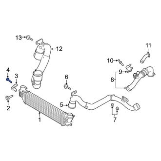 Ford OE - Turbocharger Boost Sensor Screw