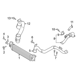 Ford OE - Cooling - Intercooler