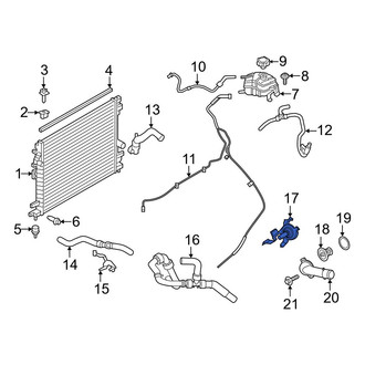 Ford OE - Engine Auxiliary Water Pump