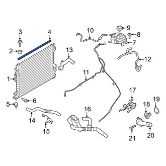 Ford OE - Radiator Air Seal