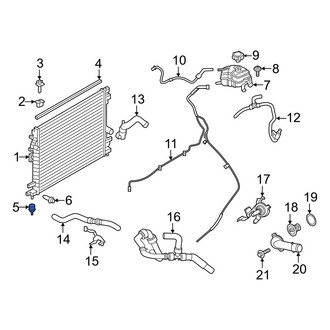Ford OE - Radiator Insulator