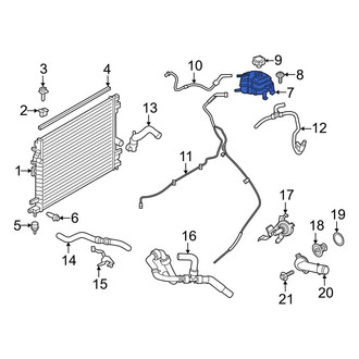Ford OE - Engine Coolant Reservoir