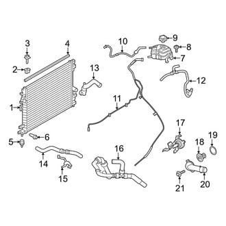 Ford OE - Cooling - Radiator & Components