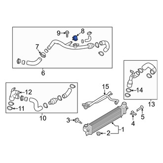 Ford OE - Turbocharger Boost Pressure Relief Valve