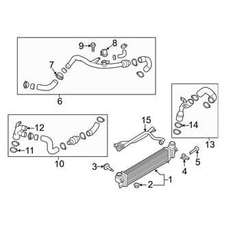 Ford OE - Cooling - Intercooler (2.7L)