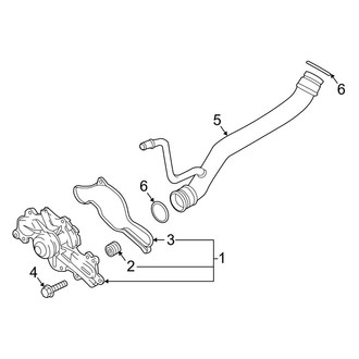 Ford OE - Cooling - Water Pump (3.5L)