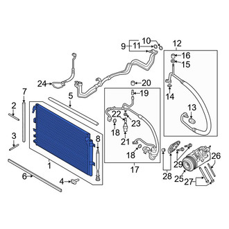 Ford OE - A/C Condenser