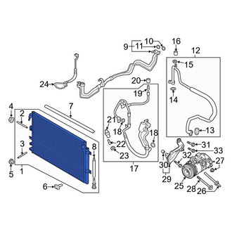 Ford OE - A/C Condenser