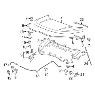Ford OE - Hood & Components