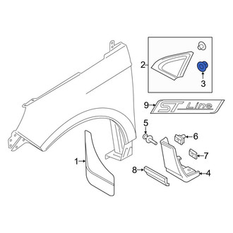 Ford OE - Fender Flare Clip