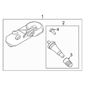 Ford OE - Electrical - Tire Pressure Monitor Components (SE / SEL / ST / ST-Line / Titanium)