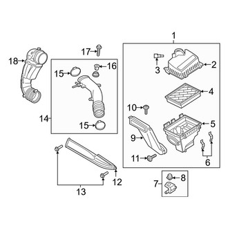 Ford OE - Engine / Transaxle - Air Intake