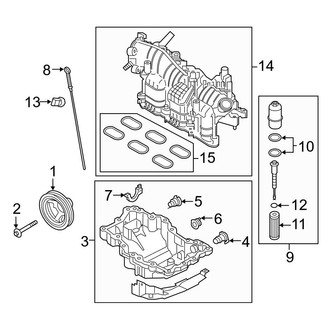 Ford OE - Engine / Transaxle - Engine Parts (2.7L)