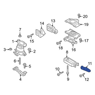 Ford OE - Engine Torque Strut Bracket